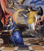 El Greco The Annuciation oil painting on canvas